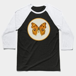 Meadow Argus Butterfly Baseball T-Shirt